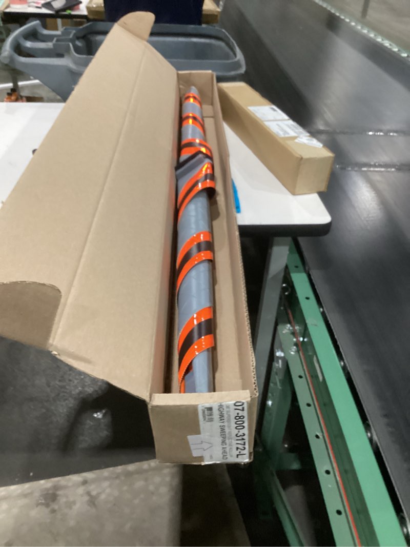 Condition photo showing Good Condition for Roll-Up Sign-36" Superbright-Highway Sweeping Ahead