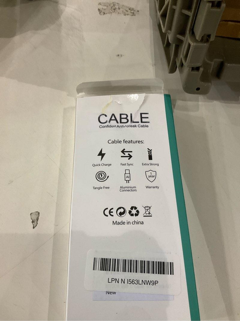 Condition photo showing As Is for KIYODA USB Type C to Lightning Cable 3FT 2Pack, Coiled iPhone Charger Fast Charging for Car Short USBC Lightning iPhone Cord for iPhone14/13/12/11 Pro Max/iPad/CarPlay 3FT Usb C to Lightning Black