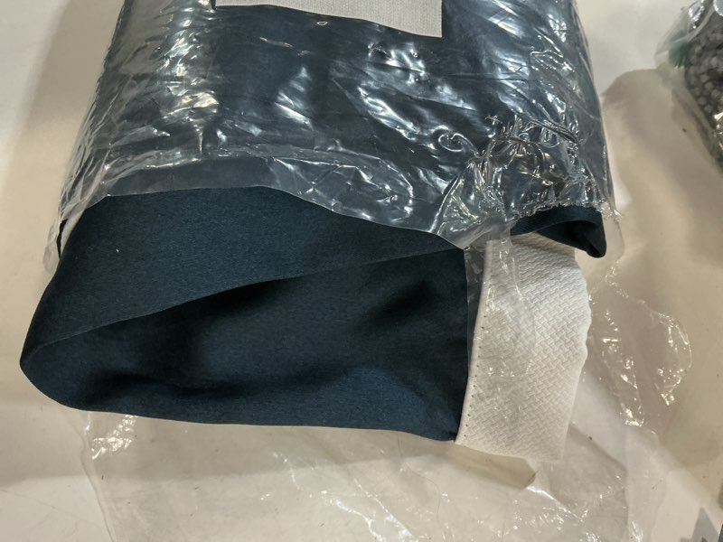 Condition photo showing Good Condition for fmfunctex 100% white blackout curtains for bedroom, white weave textured curtains 84 inches long thermal insulated curtain for living room, black out drapery grommet room darkening 2 panels 52"w x 84"l (pack of 2) grommet | white