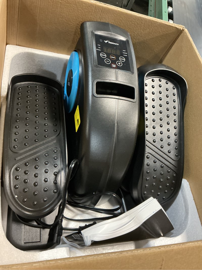 Condition photo showing Good Condition for MERACH Under Desk Elliptical Machine, Elliptical Leg Exerciser As Seen On TV for Seniors Adults Fully Assembled, Elliptical Exercise Machine Portable Electric Pedal with Remote Control&12 Auto Mode