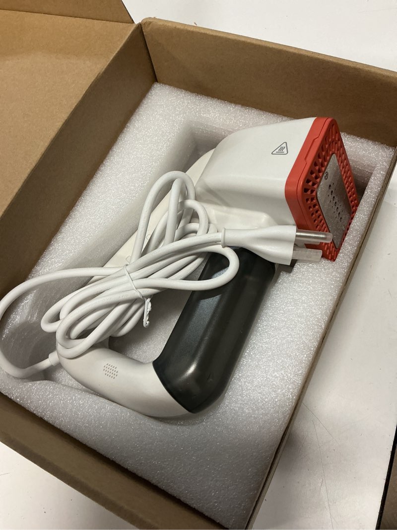 Condition photo showing Good Condition for vacuum steamer for clothes, 2000pa&3600pa suction handheld clothes steamer,2 in 1 portable travel steamer for clothes,garment steamer with 122ml water tank (for 110-120v) (pearl white)
