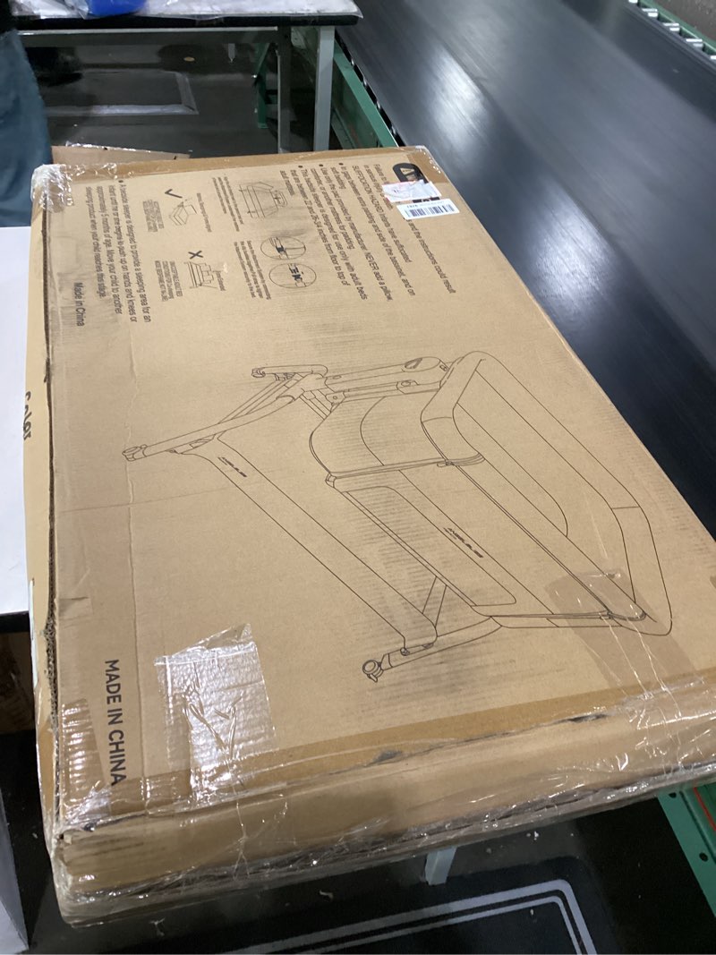 Condition photo showing As Is for ANGELBLISS 3 in 1 Baby Bassinet, Rocking Bassinets Bedside Sleeper with Comfy Mattress and Wheels, 6 Height Adjustable Easy Folding Portable Bedside Crib for Newborn Infant (Dark Grey)