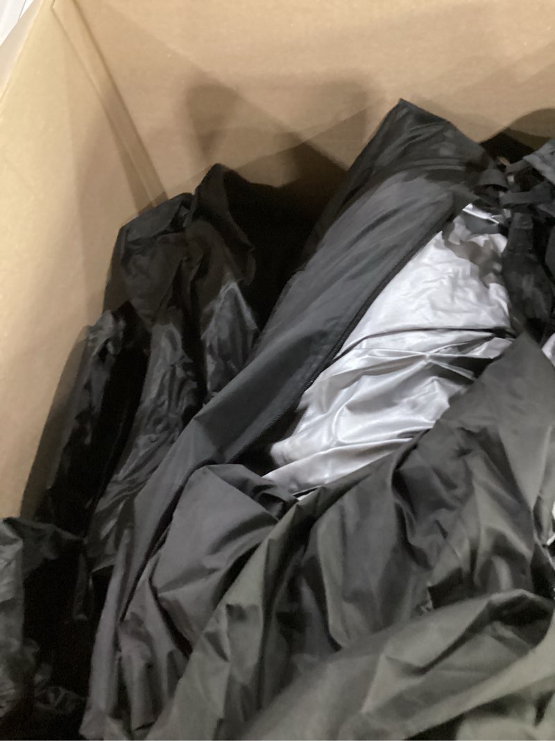 Condition photo showing Good Condition for (may be missing accessories)vidalido tents?6-8 person camping tent with extended vestibule?2 room weather resistant family tents?easy install waterproof outdoor tent for backpacking and camping hiking black
