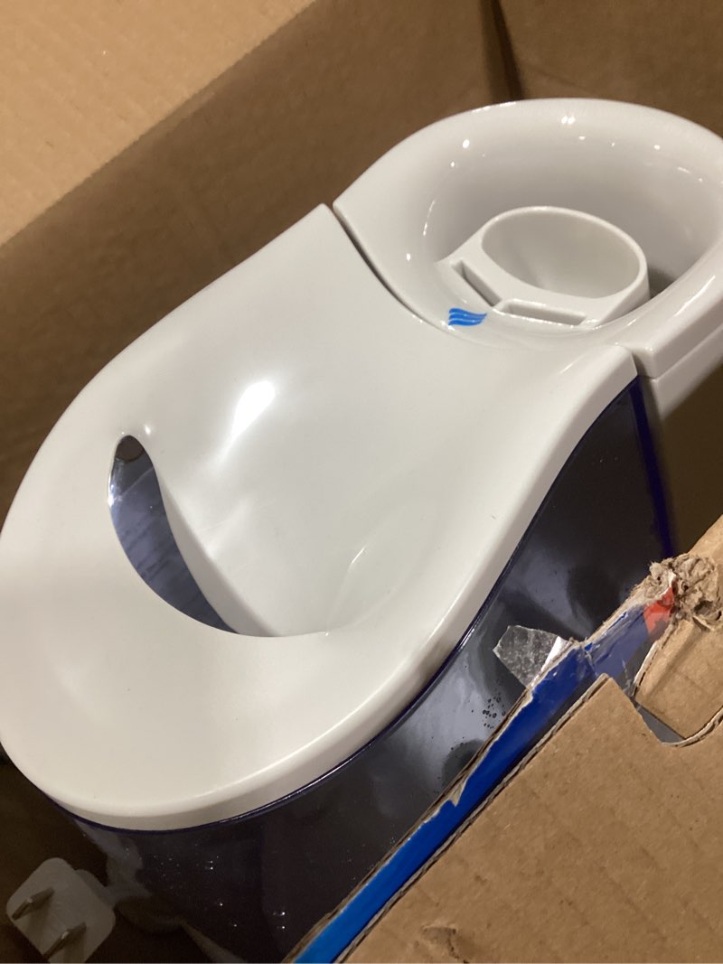 Condition photo showing As Is for Vicks Warm Mist Humidifier Filter?Free 1Gal Tank, Auto Shut?Off, Night Light, VapoPad and VapoSteam Compatible 1 Count (Pack of 1) White