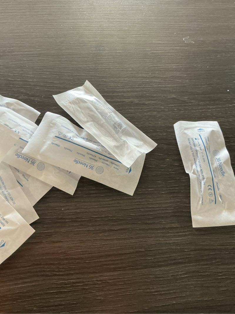 Condition photo showing As Is for microneedling derma roller pen cartridges 36pin for a6/a1/n2/m7/m5 at home use j17036