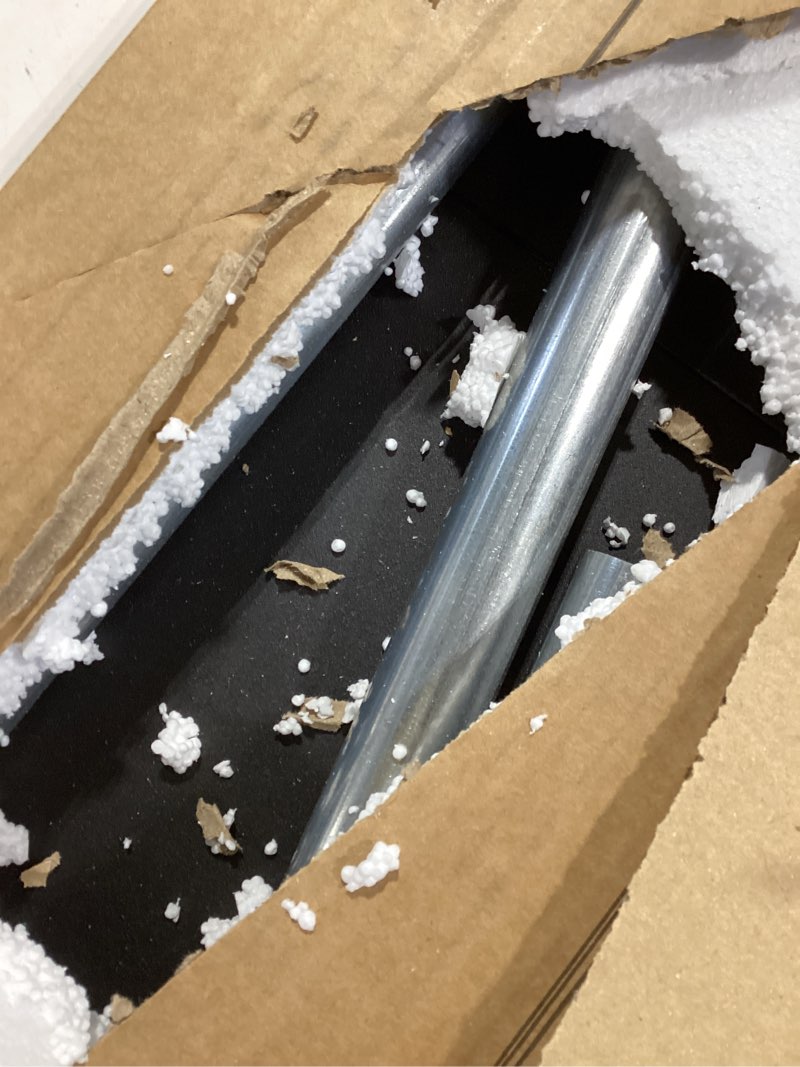 Condition photo showing Good Condition for Stanbroil Smoke Guard for 28.5 to 48-Inch by 8-Inch Fireplaces, Black Powder-Coated Finish