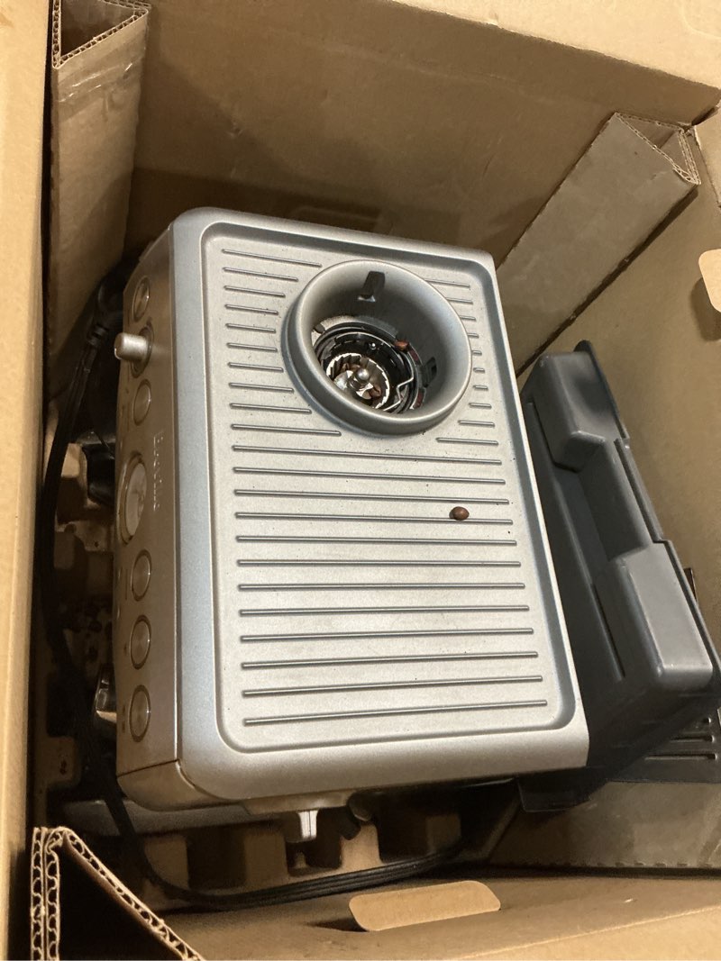 Condition photo showing As Is for Breville Barista Express Espresso Machine BES870XL, Brushed Stainless Steel