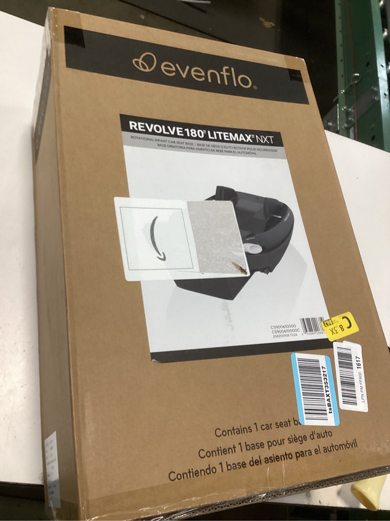 Condition photo showing New/Like New for Evenflo Revolve180 LiteMax NXT Accessory Base