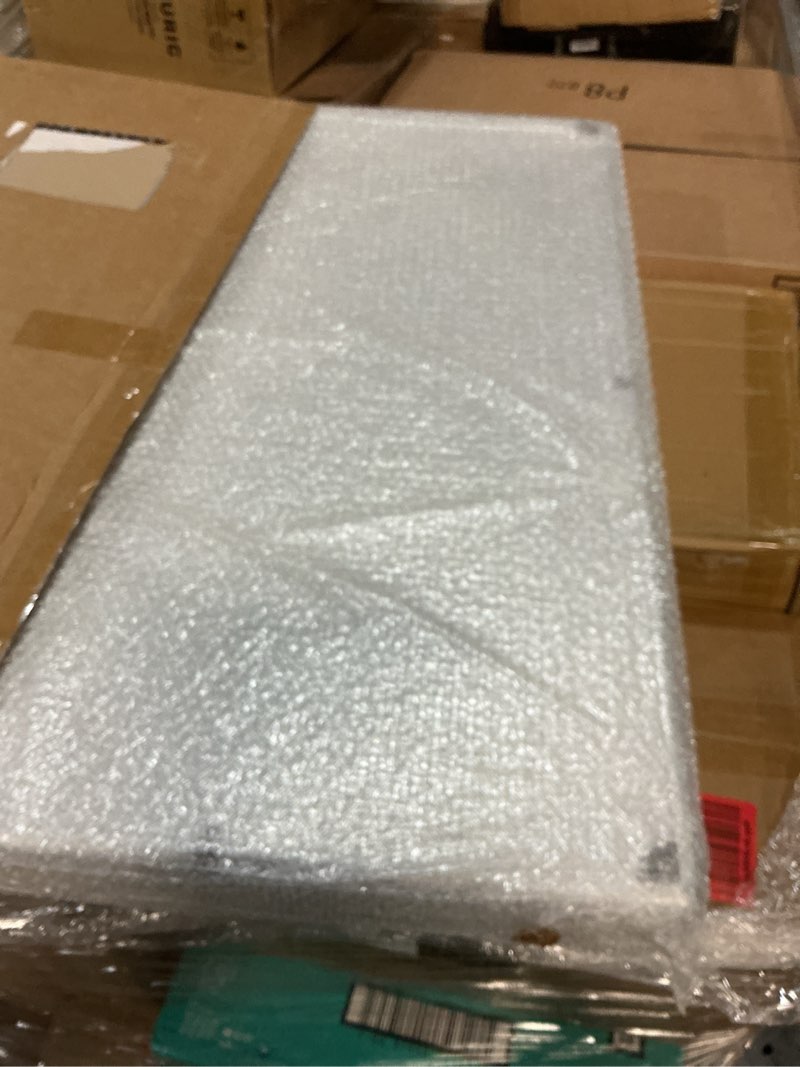 Condition photo showing Good Condition for silver large 34"x22" aluminum show card display case, lockable trading card display case with handle, sports card/tcg/jewelry display box silver