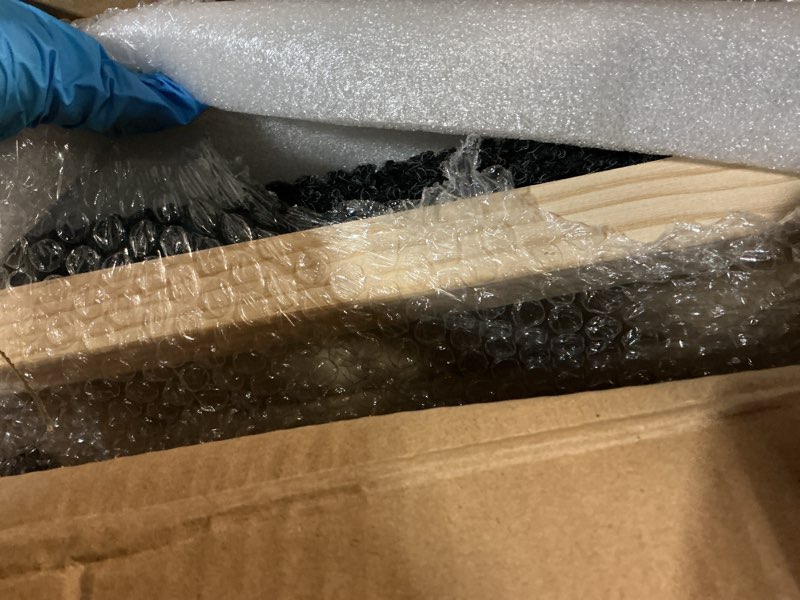 Condition photo showing Good Condition for Dog Ramp for Bed, 64\" Long Foldable Pet Ramp for Small Large Dogs, Dog Ramps for High Beds Car, High Traction with Platform 6 Adjustable Heights 24\" to 30\" Up to 220LBS Black Black 64\"X 17inch