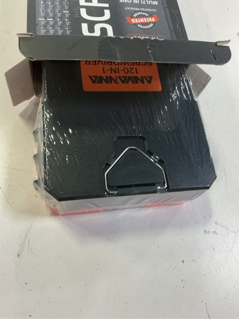 Condition photo showing Good Condition for anvanna 120-in-1 mini electric screwdriver set is a comprehensive electric precision tool kit designed for electronics repair and assembly tasks max grey