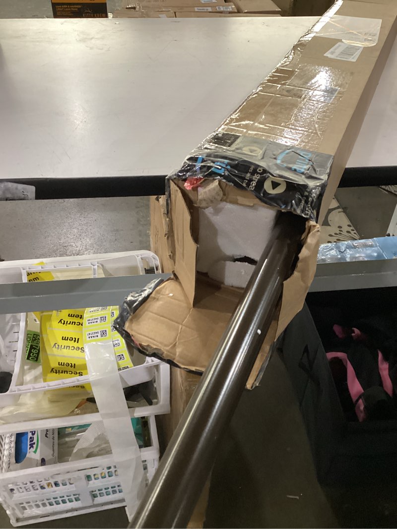 Condition photo showing New/Like New for KAMANINA 1 Inch Curtain Rod 72 to 144 Inches(6-12 Feet), Telescoping Double Bronze Curtain Rod for Windows 66 to 120 Inches, Long Drapery Rods with Round Finials Bronze 72-144"