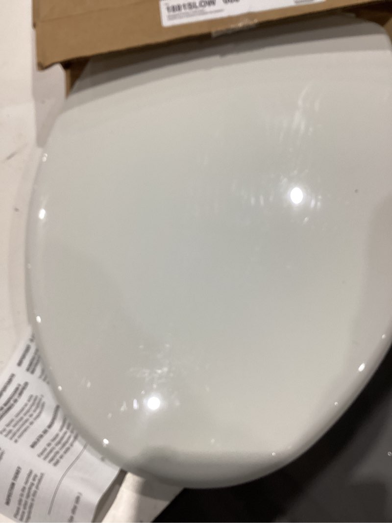 Condition photo showing Good Condition for little2big toilet seat with built-in toddler potty training seat, slow close, easy to install, made in usa, elongated, white