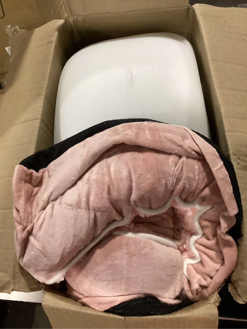Condition photo showing Good Condition for bfpethome orthopedic dog beds for large dogs-waterproof sofa dog bed with removable washable cover, large pet bed with waterproof lining and nonskid bottom, pet bed for dogs 36.0"l x 27.0"w x 6.5"th pink