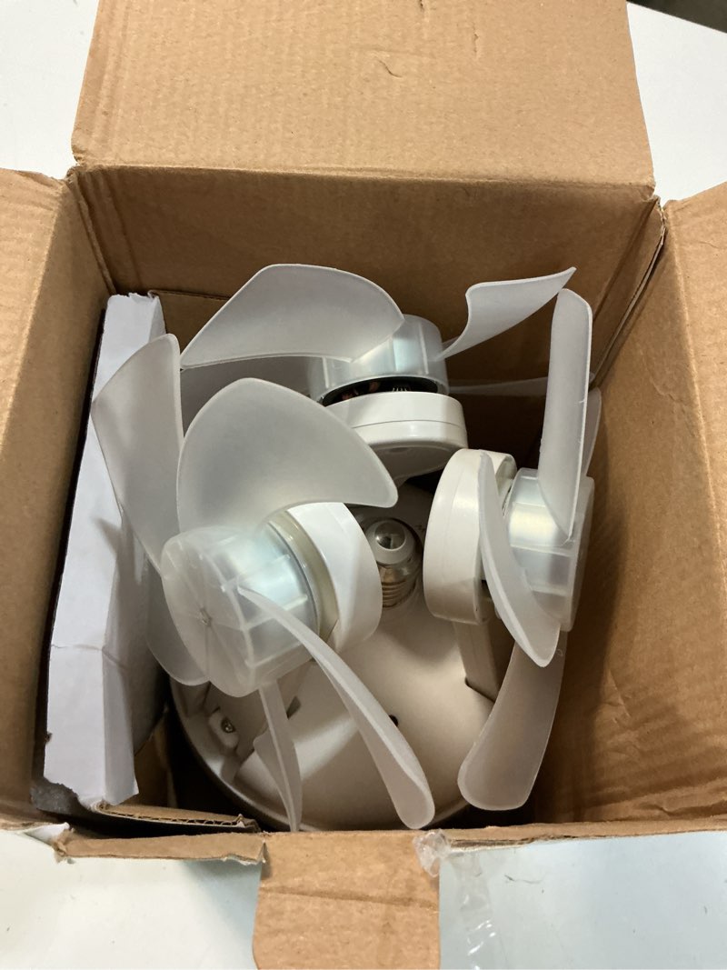 Condition photo showing Good Condition for amgolibi socket fan light with remote, screw in ceiling fan, light bulb fan with dimmable led, 3-speed, easy install, light bulb for bedroom, kitchen, working space