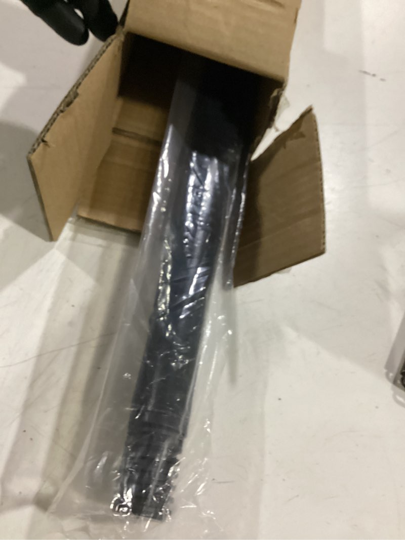 Condition photo showing Good Condition for tension curtain rod 41-86in-150lb, curtain rod no drilling for window or bathroom patio, adjustable heavy duty shower curtain rod, easy to install, never rust, rod diameter 1.26 inches-black black 41''-86''