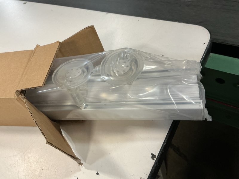 Condition photo showing Good Condition for lazblinds no drill cordless pleated shades with suction cups light filtering top down bottom up pleated blinds for window glass size 28 5/8" w × 70" h, white white 28 5/8" w × 70" h