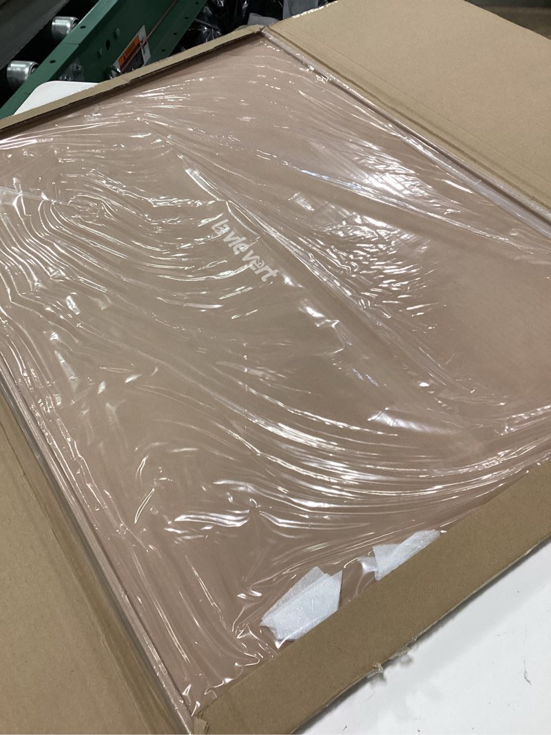 Condition photo showing New/Like New for Lavievert Wooden Jigsaw Puzzle Board with Dust-Proof Cover, Lightweight & Portable Puzzle Mat Storage Saver with Non-Slip Surface for Up to 1000 Pieces - Khaki Khaki With Cover