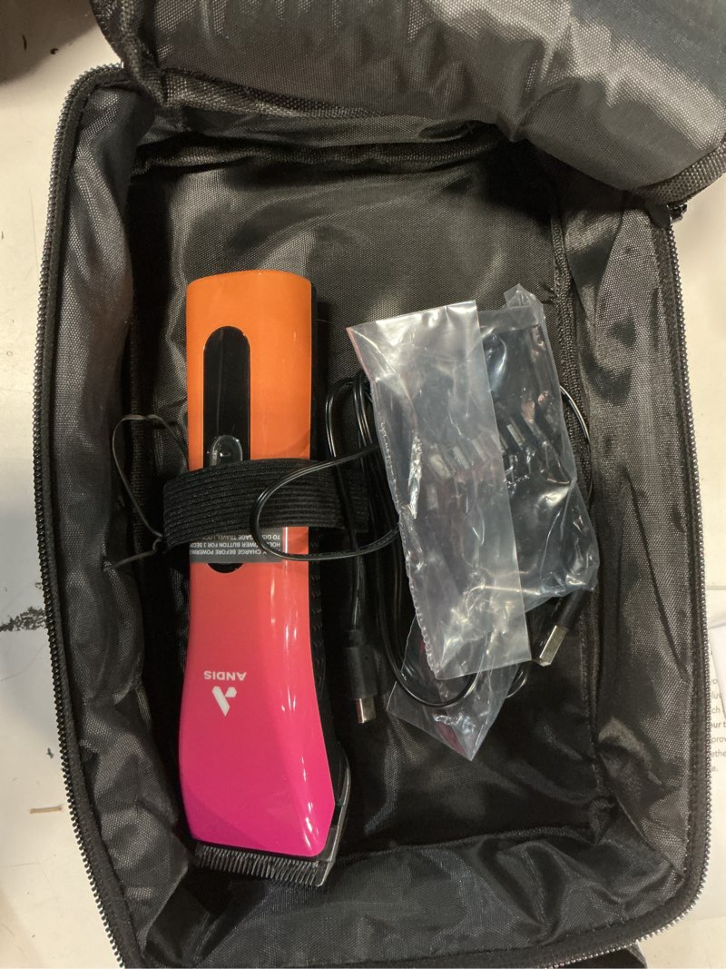 Condition photo showing Good Condition for andis 562745 proclip 5-in-1 adjustable blade cord/cordless pet hair clipper, 5 blade settings, 5 speeds, feather light, digital display screen, sunset