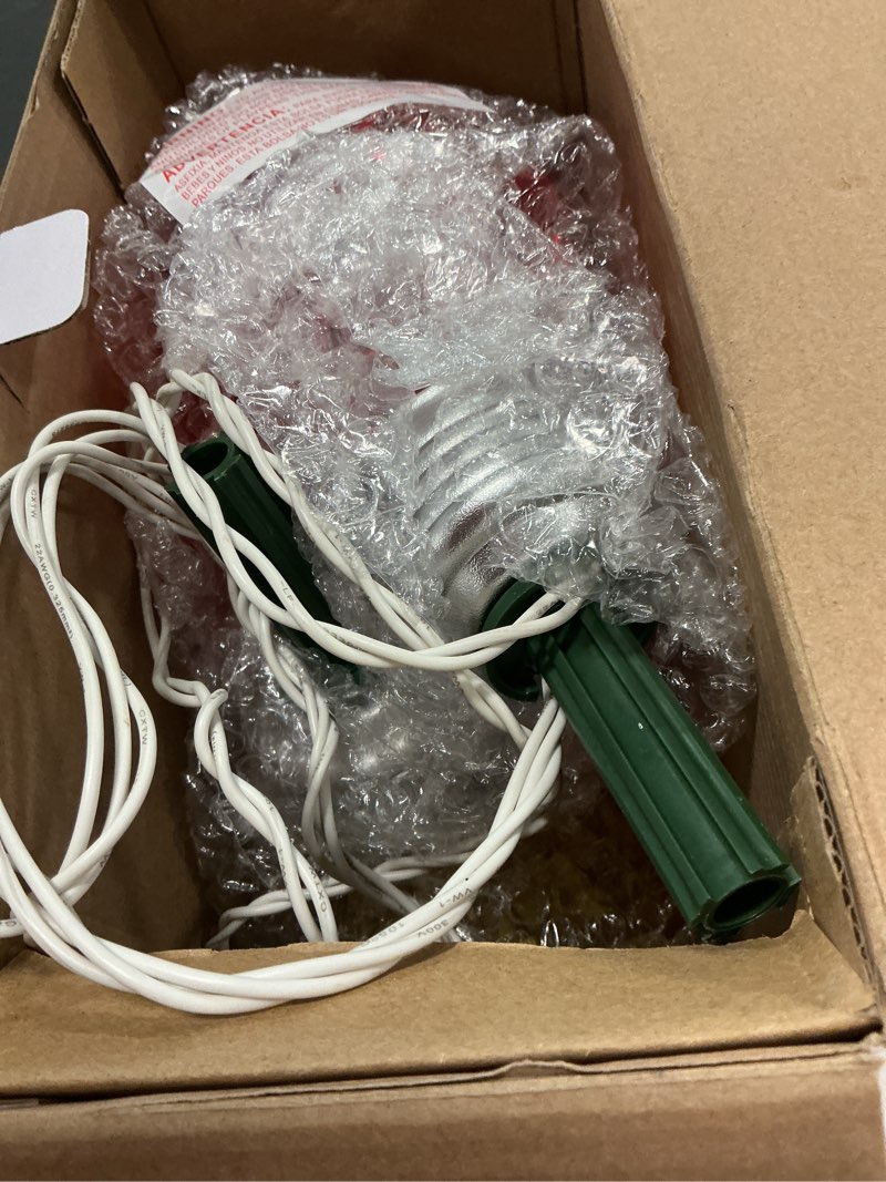 Condition photo showing Good Condition for GE Pathway Markers Random Sparkle 4-Marker Multicolor Light Bulb Christmas Item #5280889 Model #72526LO