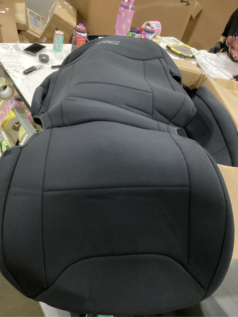 Condition photo showing As Is for similar to ****rough country neoprene seat covers forw/no rear seat storage or cup holder - waterproof & uv resistant, foam padded, front & rear row cover set front & rear rows no back seat storage & cup holder