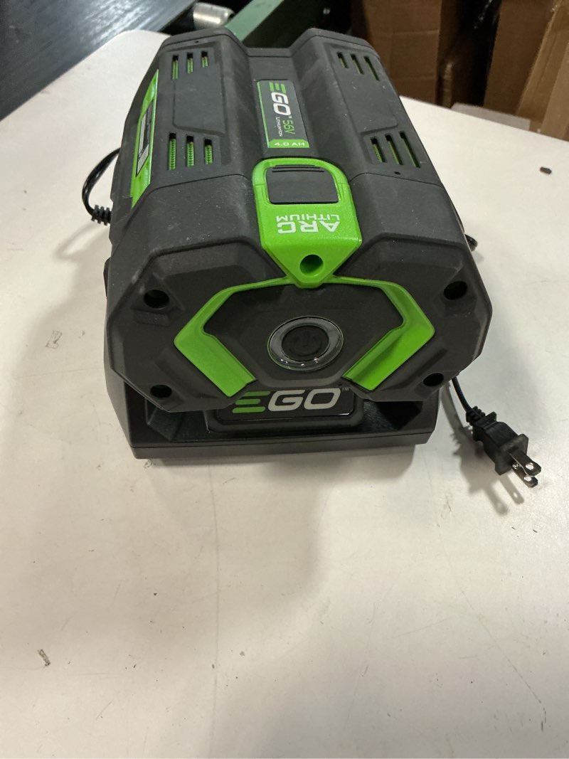 Condition photo showing As Is for ego power+ battery 56v, 5.0ah - ba2800t 5.0 ah battery