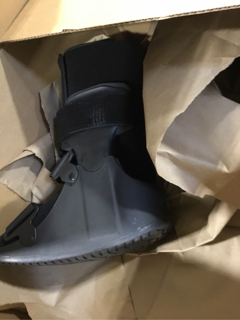 Condition photo showing Good Condition for United Ortho Short Air Cam Walker Fracture Boot, Small, Black Black Small Boot