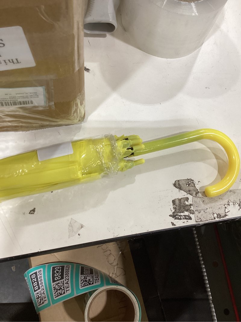 Condition photo showing New/Like New for umbrella packaged in a plastic sleeve