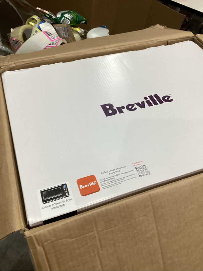 Condition photo showing New/Like New for Breville BOV860BTR Smart Oven Air Fryer and Convection Oven, Black Truffle