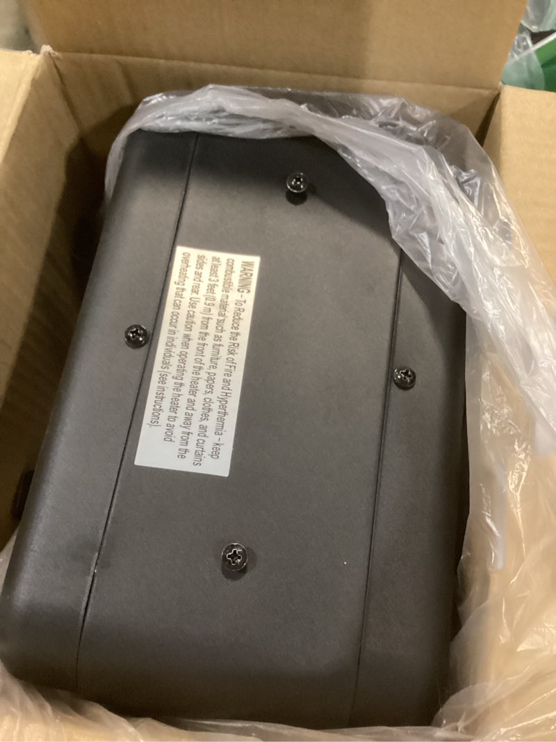 Condition photo showing As Is for Utilitech 1500 -Watt Utility Fan Utility