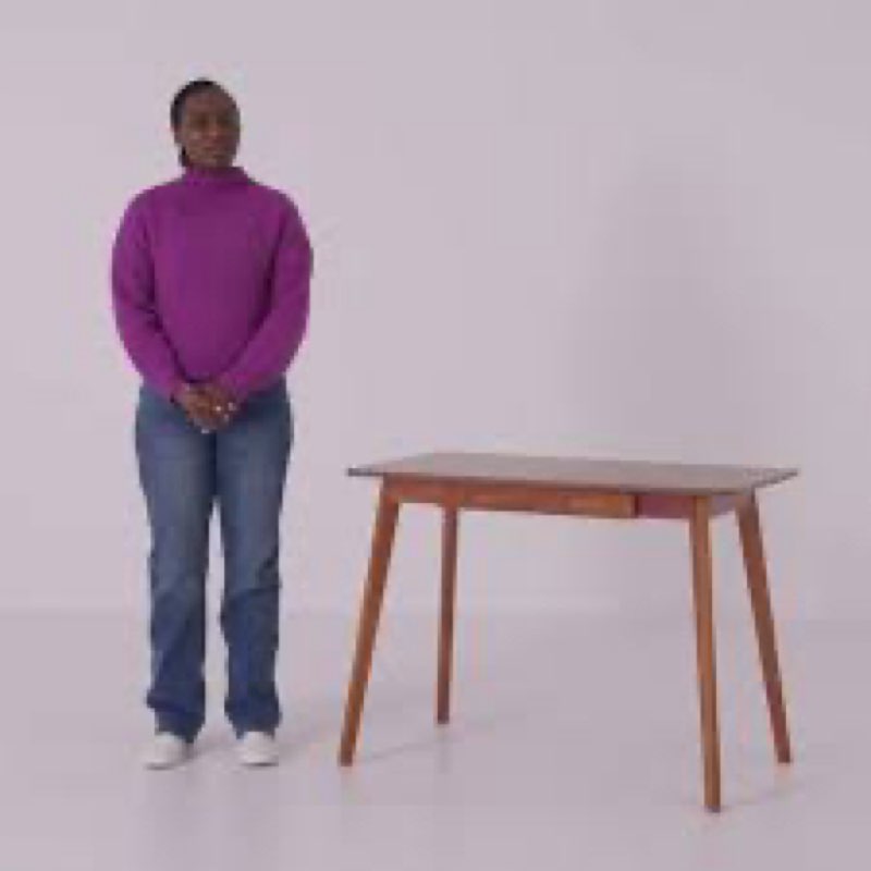 Baggio Rectangle Writing Desk