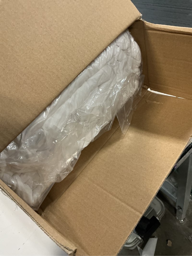 Condition photo showing Good Condition for ELEMUSE Queen Mattress Topper for Back Pain, Extra Thick Mattress Pad Cover, Plush Soft Pillowtop with Elastic Deep Pocket, Overfilled Down Alternative Filling White Queen Mattress Topper