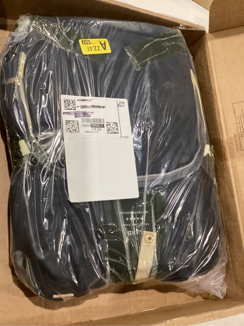 Condition photo showing Good Condition for black boy diaper bag backpack: baby toddler bags with changing station for women men girls mom dad large travel backpack pañaleras modernas para bebe niña niño newborn essentials baby new born gift | boy, changing station, pañaleras modernas, para bebe, niña, niño