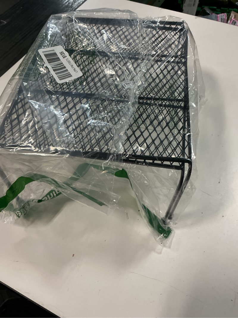 Condition photo showing Good Condition for Lonian Kitchen Cupboard Organiser [ 2 Pack ], Home and Kitchen Storage Shelf Wire Rack for Kitchen Cabinets, Counter-Tops, Pantries, Food and Utensils (Black)