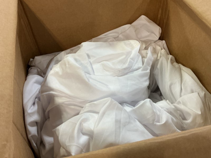 Condition photo showing Good Condition for air mattress sheet set queen size,6 piece deep pocket bed sheet set for 16-24 inch air bed,easy inflate access,perfect for guest room, rv, camping,white white queen