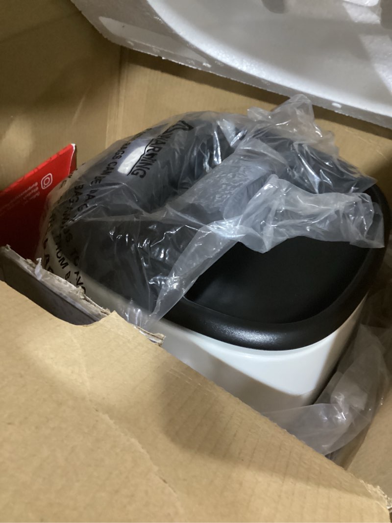 Condition photo showing As Is for dash dcaf200gbwh02 tasti-crisp electric air fryer + oven cooker with temperature control  non stick fry basket  recipe guide + auto shut off feature  2.6qt  white