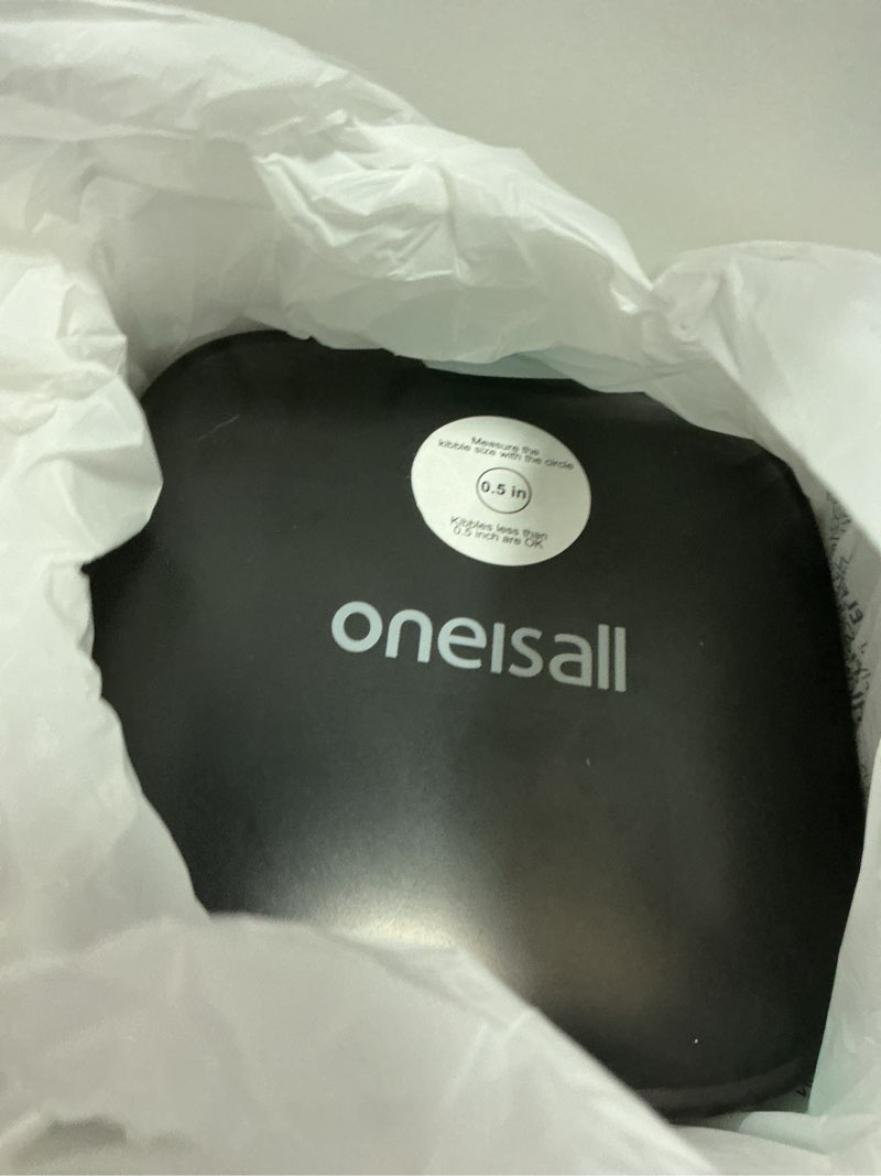Condition photo showing Good Condition for oneisall automatic cat feeder, 2.4g wifi cat food dispenser with app, 12 cups/3.5l auto cat feeder for dry food, timed cat feeder with portion control for small pets indoor