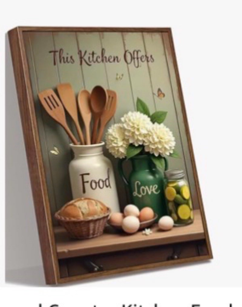 framed country kitchen food still life canvas wall art vintage rustic farmhouse this kitchen offers 