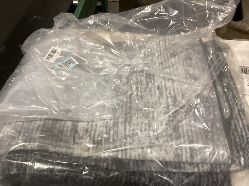 Condition photo showing Good Condition for similar product 8x10 Area Rugs Washable Rug: Anti-Skid Abstract Modern Living Room Rug Soft Thin Carpets Indoor Floor Non-Shedding Carpet for Bedroom Dining Farmhouse Nursery Home Office (White Gray, 8'x10') White Gray 8' x 10' (Rectangular) very large rug