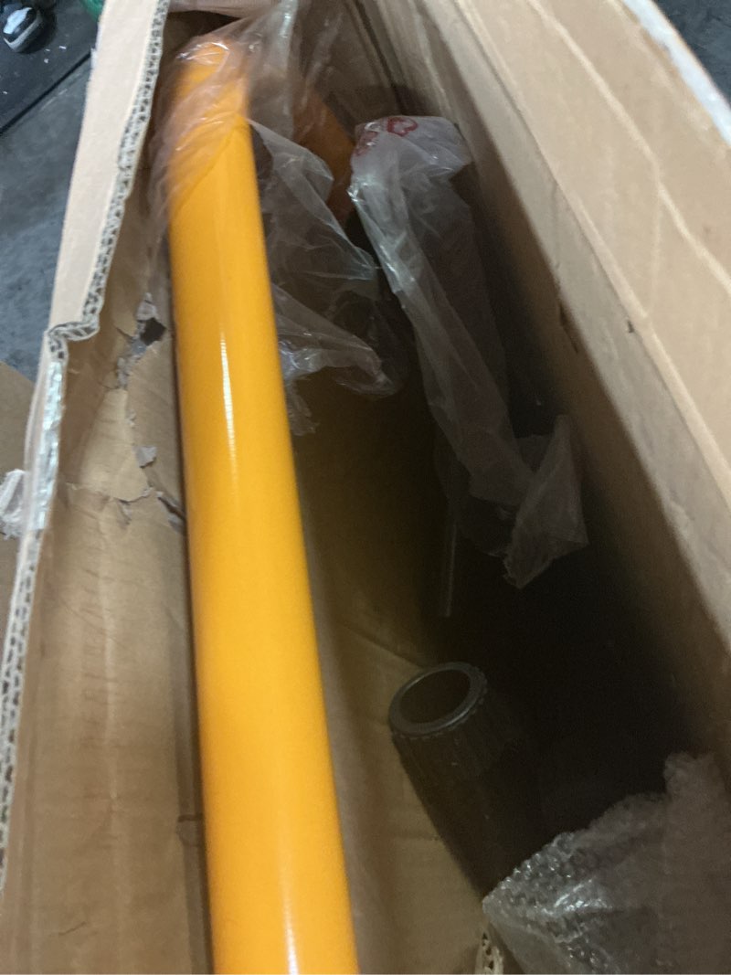 Condition photo showing As Is for ProsourceFit Dip Stand Station, Heavy Duty Ultimate Body Press Bar with Safety Connector for Tricep Dips