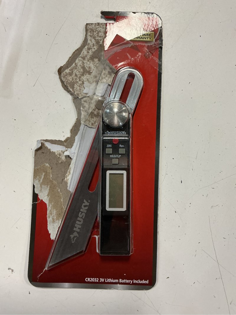 Condition photo showing New/Like New for digital sliding t-bevel/angle finder