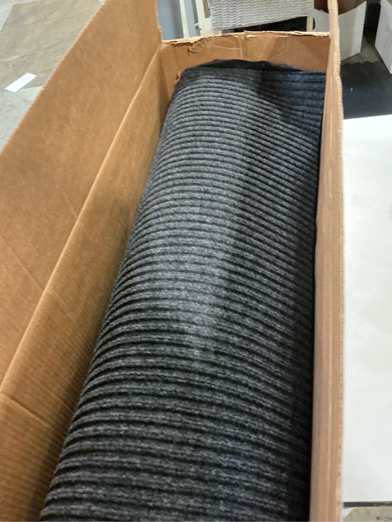 Condition photo showing Good Condition for keen home design waterproof outdoor area rug, patio deck porch, 3x5 3' x 5' (rectangular) solid navy