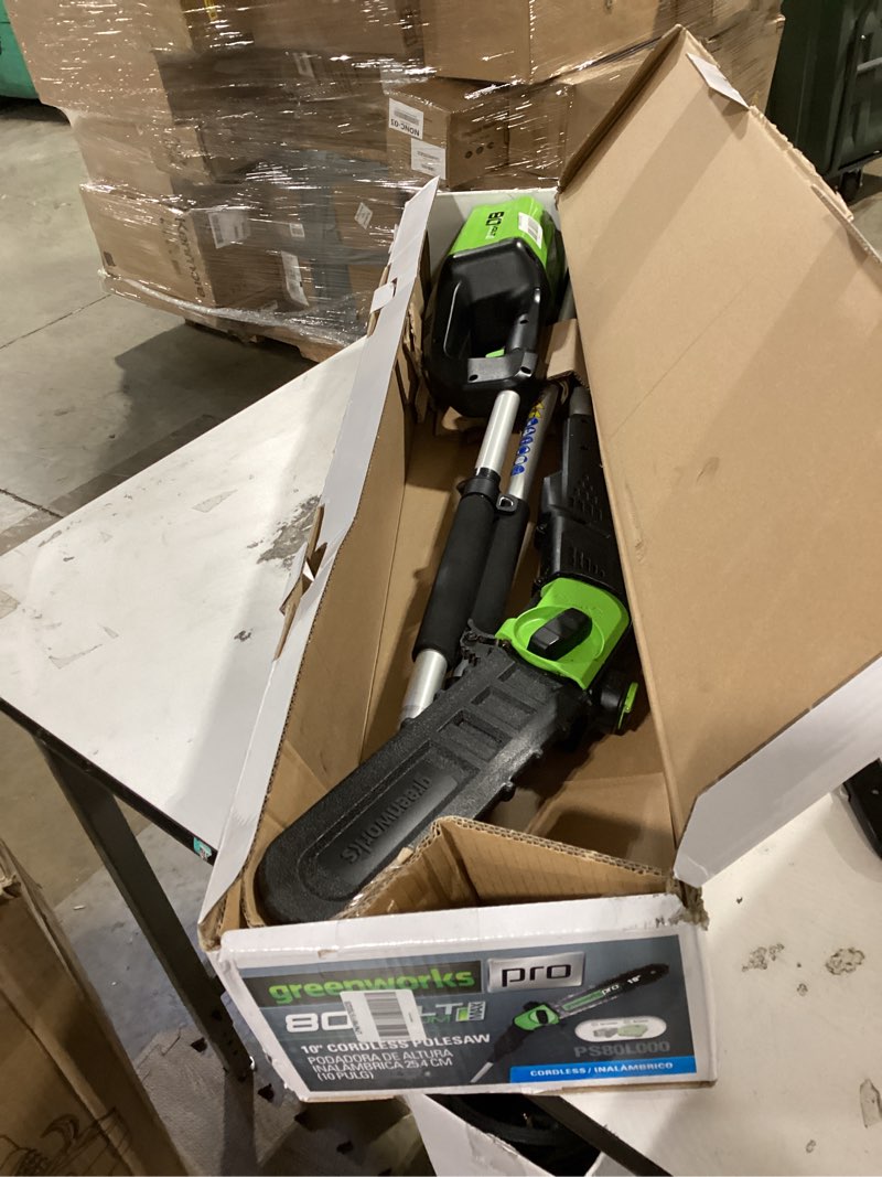 Condition photo showing Good Condition for greenworks pro 80v 10 inch brushless cordless polesaw, tool only, ps80l00 (b01id88q56)