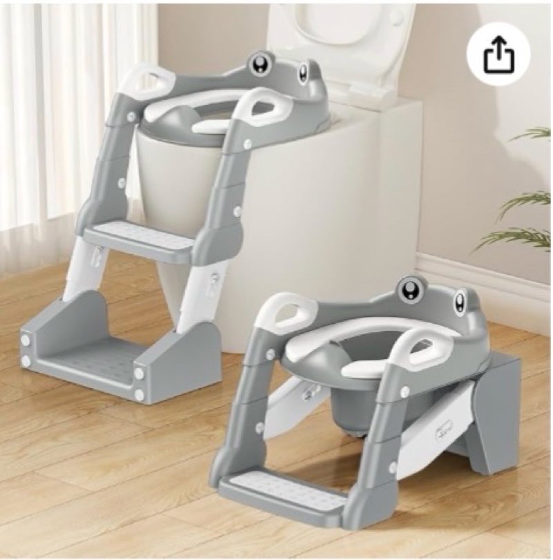 TuckInn Potty Training Seat, Toddler Toilet Seat for Little Boys Girls, Potty Training Toilet with U