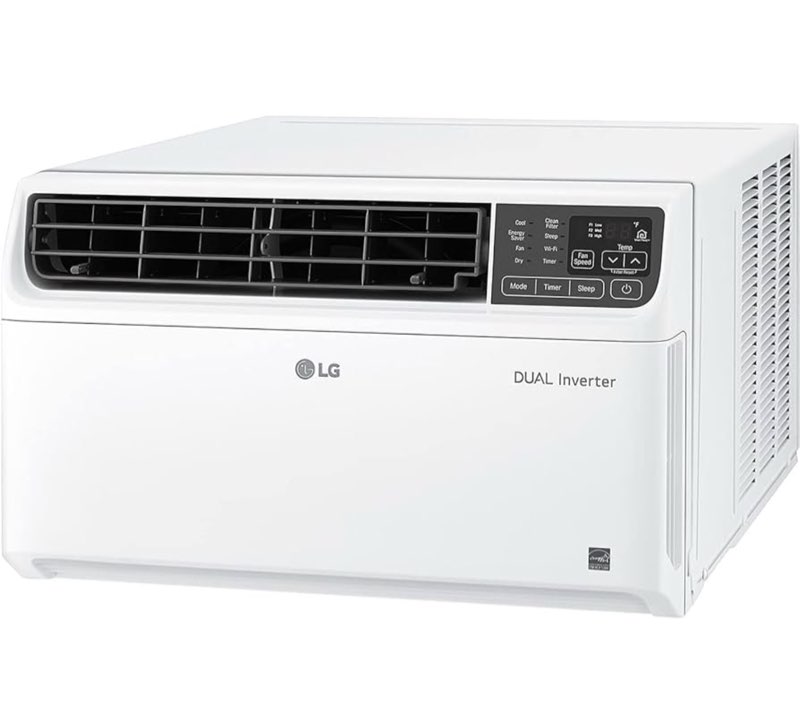 LG 23,500 BTU DUAL INVERTER, SMART WI-FI ENABLED WINDOW AC