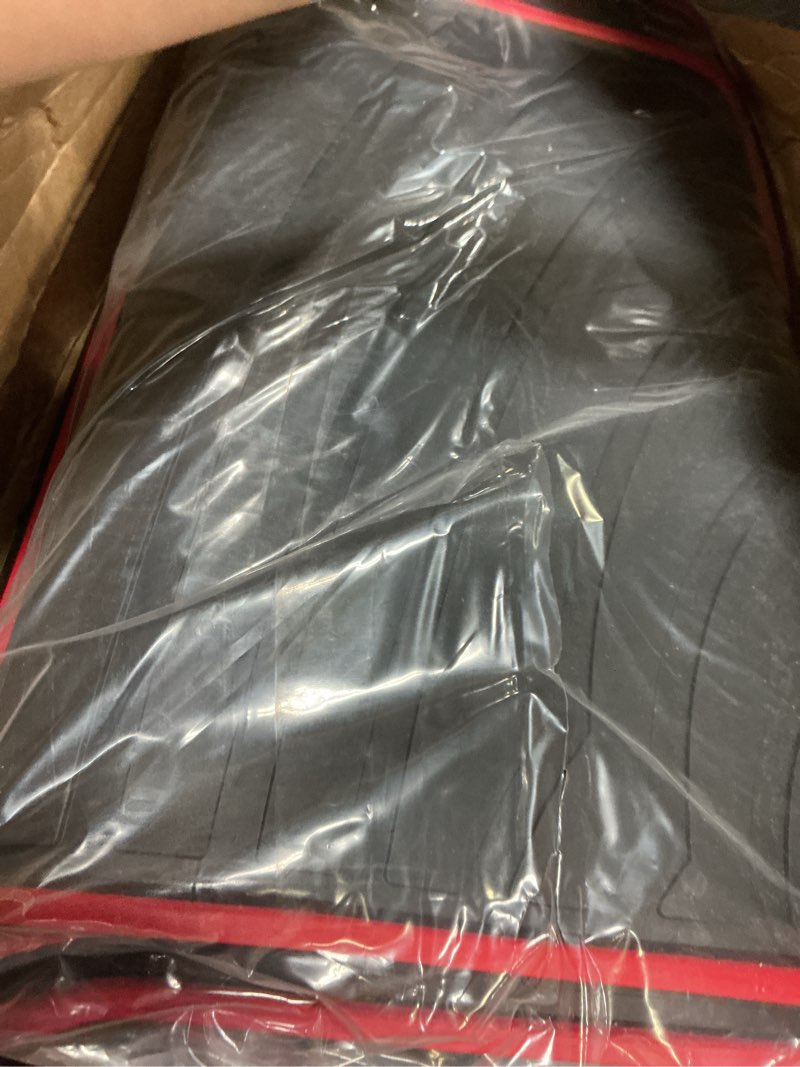 Condition photo showing New/Like New for car floor mats custom fit for mercedez benz glb 250 200 35 amg 2020-2025 black red rubber all weather protection auto floor liners heavy duty odorless red edge 2020-2025 benz glb