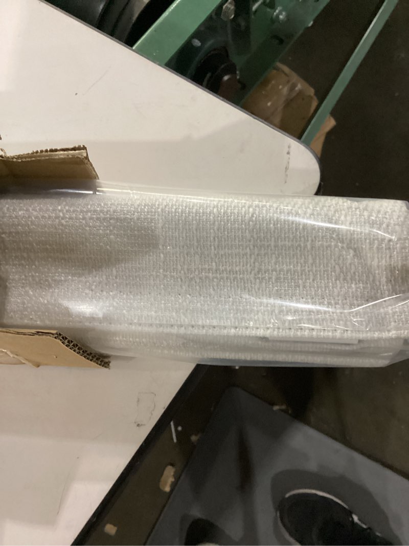 Condition photo showing New/Like New for no tools no drill cordless roman shades for indoor windows 100% blackout, for window size 27" w × 48" h white white 27" w × 48" h
