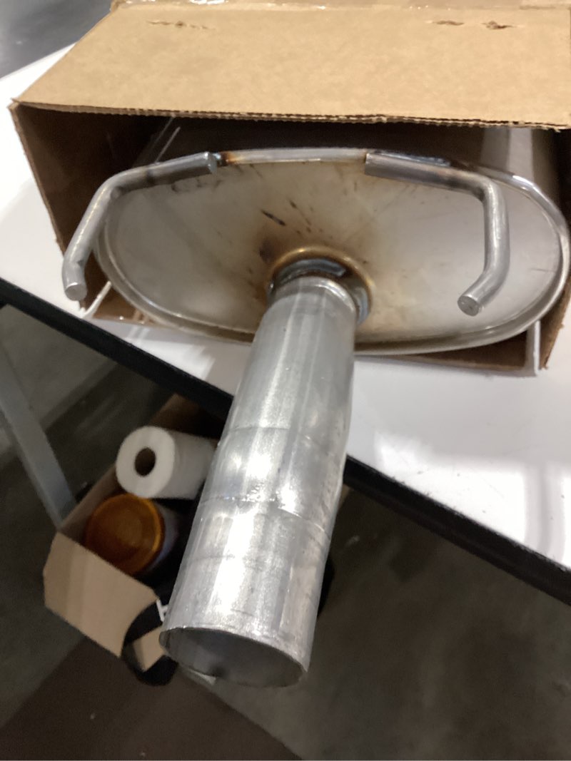 Condition photo showing Good Condition for walker soundfx 18982 direct fit exhaust muffler 2.25" inlet (id) 2.25" outlet (od) for pontiac g6