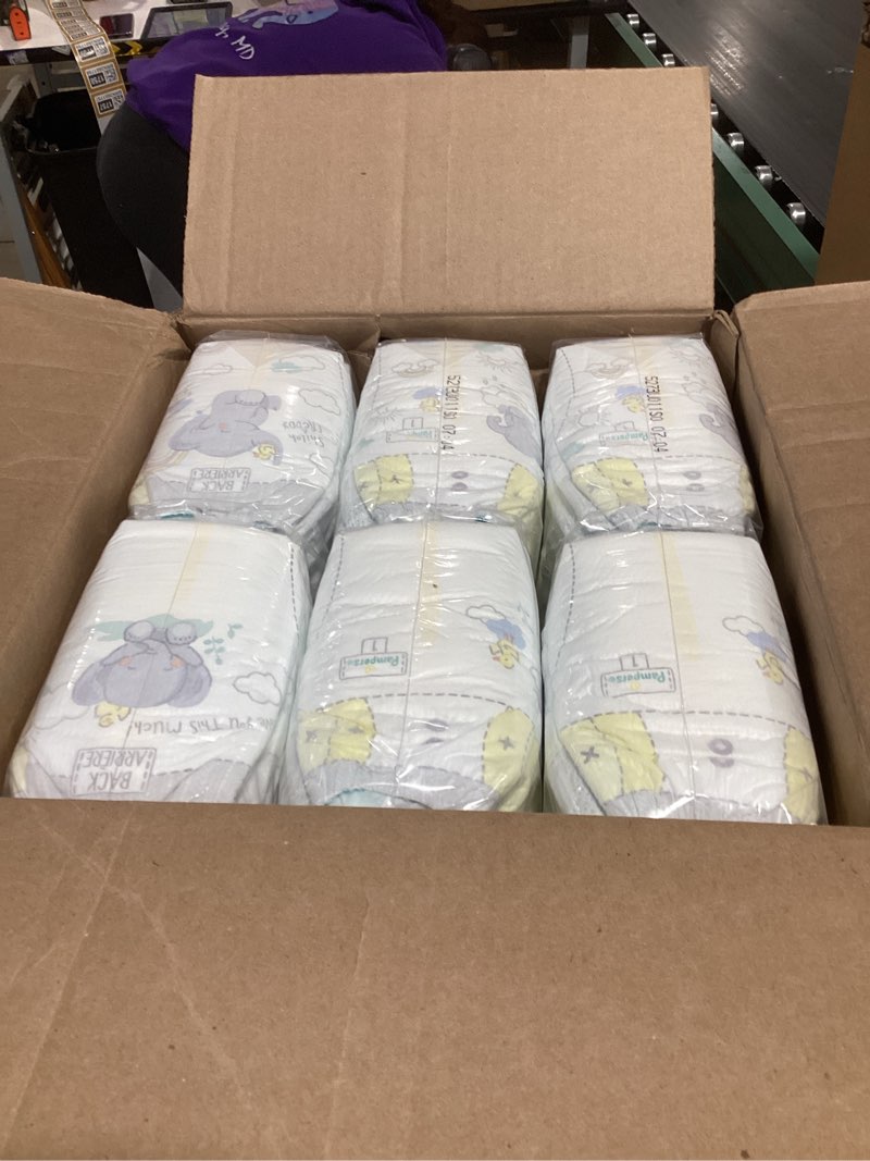 Condition photo showing Good Condition for pampers swaddlers diapers, size 1 (8-14 lbs), 198 count, absorbent, keeps baby dry and comfortable, skin safe disposable baby diaper (packaging may vary) size 1 198