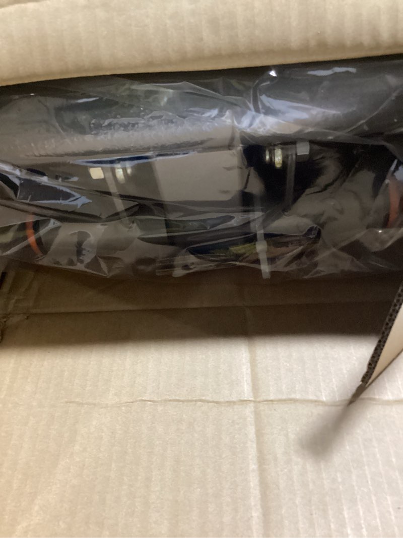 Condition photo showing As Is for Niceday Steppers for Exercise, Stair Stepper with Resistance Bands, Mini Stepper with 300LBS Loading Capacity, Hydraulic Fitness Stepper with LCD Monitor Gray